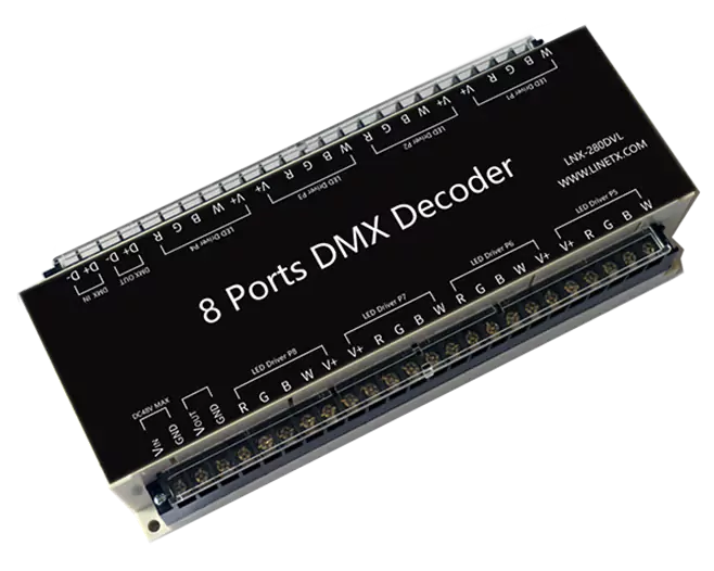 Multi-Ports DMX Decoder