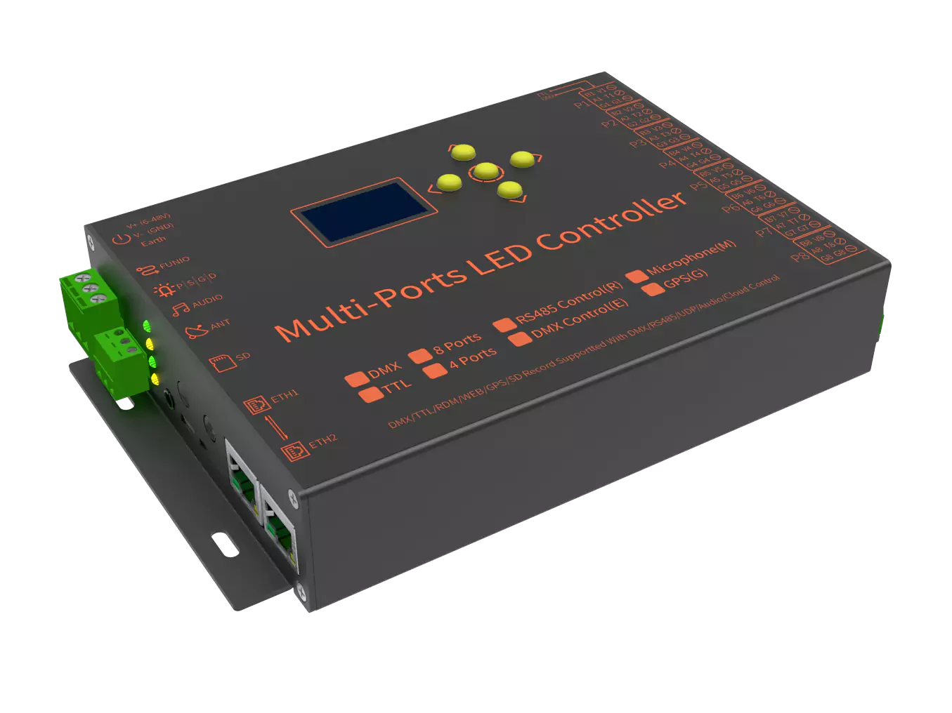 8 Ports DMX512 Controller
