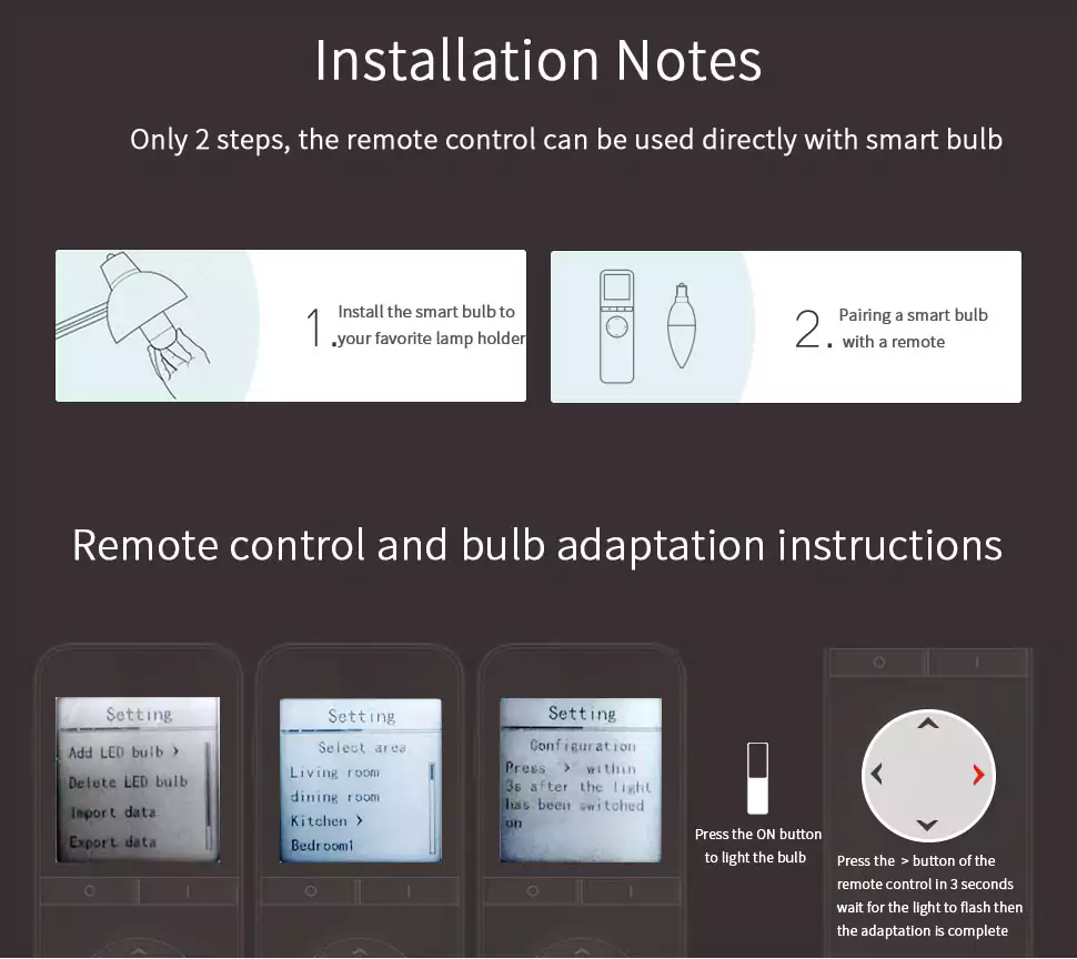 Smart Rmote Control Bulb