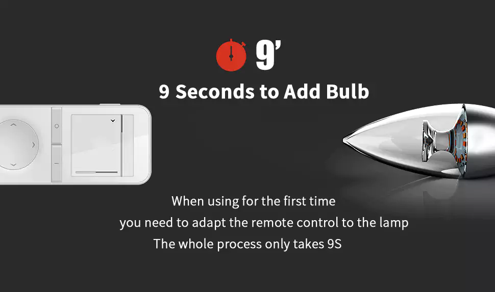 E27 Remote Control Bulb